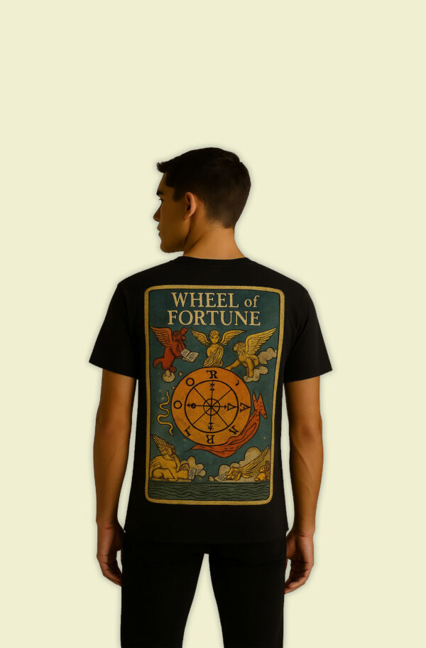 The Fool Tarot T-Shirt – wheel of fortune