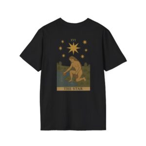 The Star Tarot Card T-Shirt | Hope & Inspiration Graphic Tee | Mystical Witchy Spiritual Shirt for Men & Women