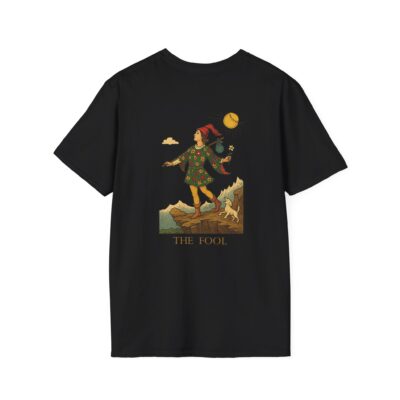 The Fool Tarot T-Shirt – Symbol of New Beginnings & Adventure
