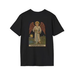 The Temperance Tarot Card T-Shirt | Balance & Harmony Graphic Tee | Mystical Witchy Spiritual Shirt for Men & Women