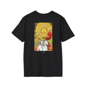 The Sun Tarot Card T-Shirt | Joy & Positivity Graphic Tee | Mystical Witchy Spiritual Shirt for Men & Women