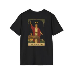 The Magician Tarot Card T-Shirt | Manifestation & Power Graphic Tee | Mystical Witchy Spiritual Shirt for Men & Women