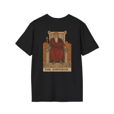 The Emperor Tarot Card T-Shirt | Authority & Stability Graphic Tee | Mystical Witchy Spiritual Shirt for Men & Women